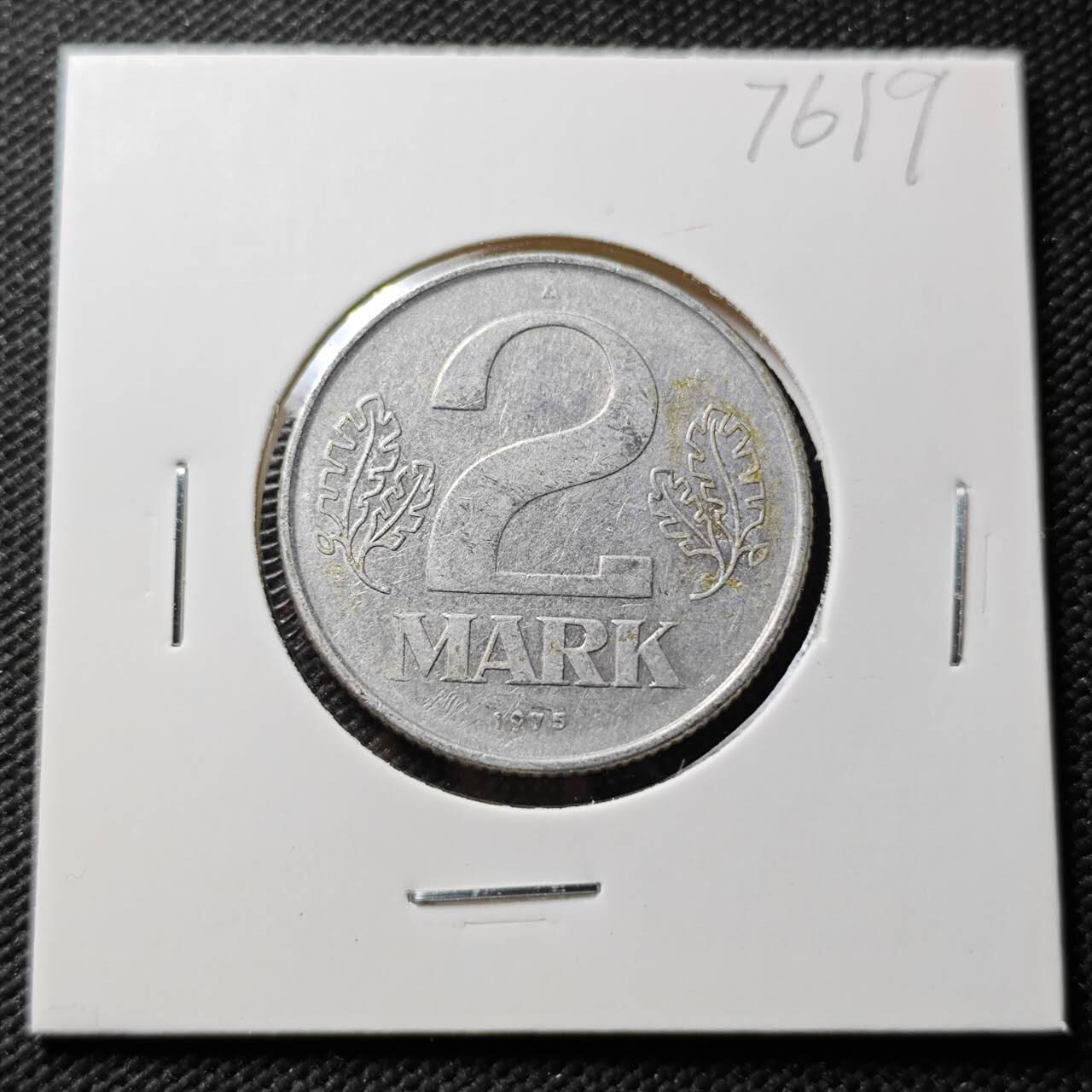 KK钱币收藏小铺 第376期  2月预留时间 周末发货  东德2马克