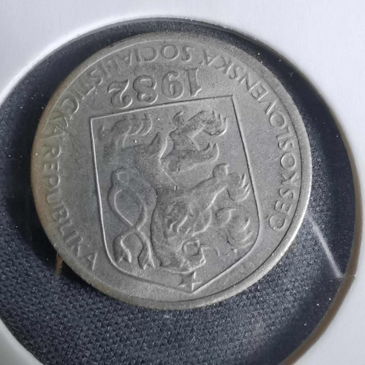 沼泽如烟--第925场 捷克斯洛伐克1982年50赫勒