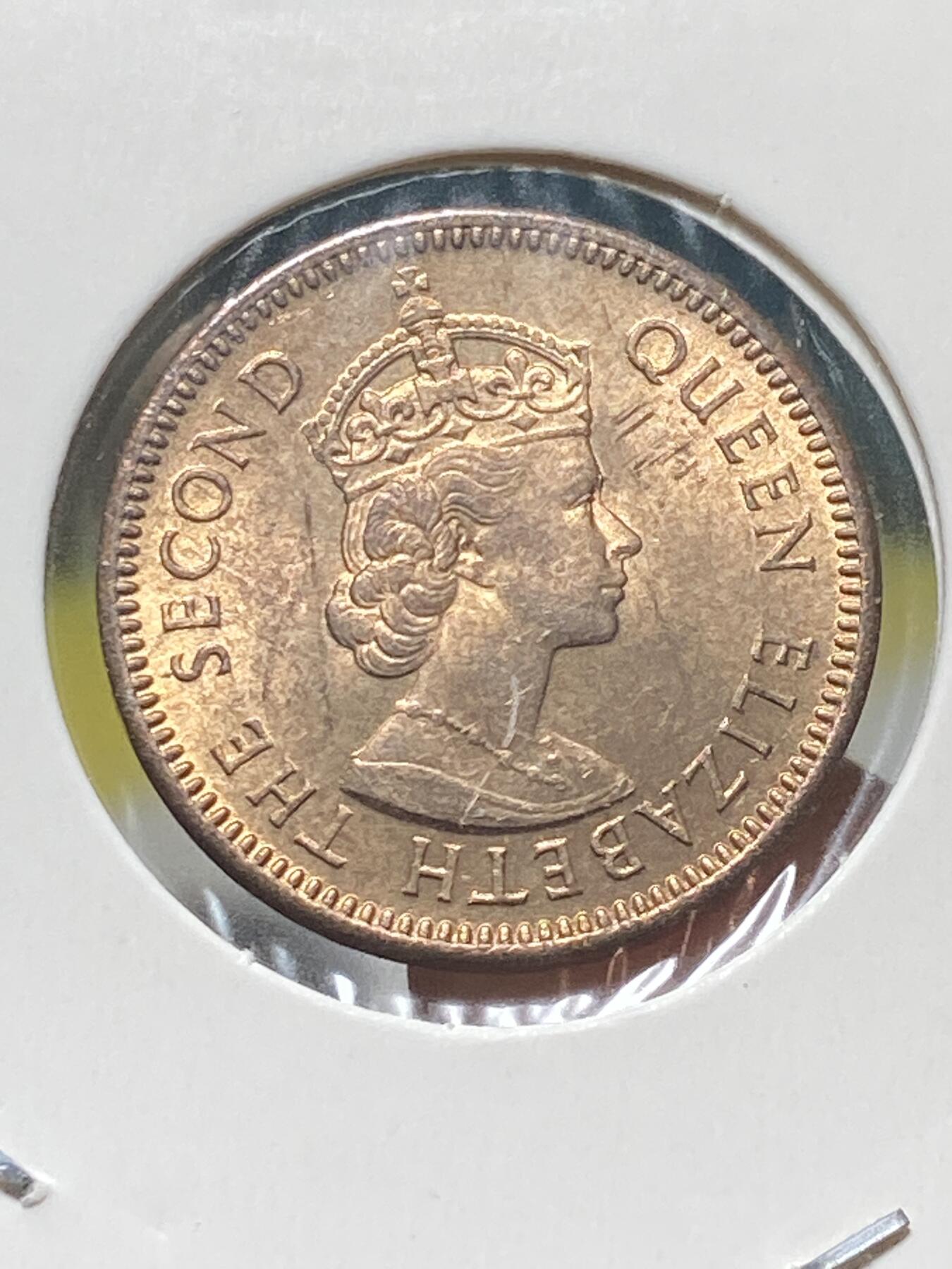 2025年第一百三十四场(总第一百六十场）外国好品纸夹散币场(免佣金) 原光好品–英属塞浦路斯1955年3米尔(伊丽莎白二世青年带冠)