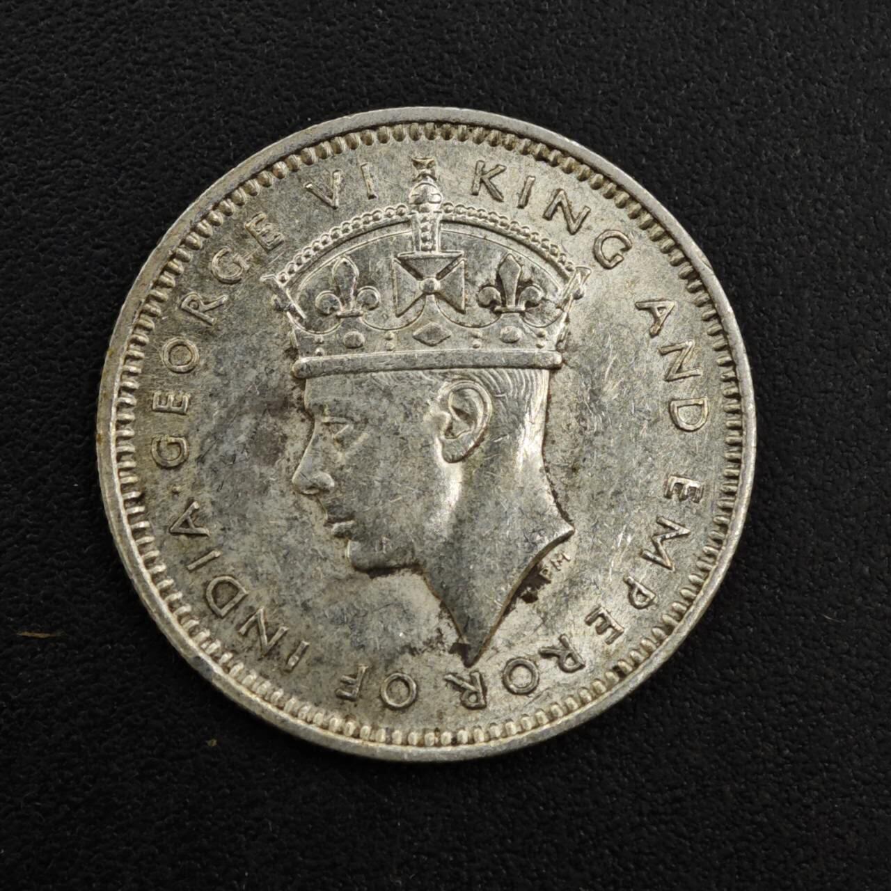 【淘币小摊】实时拍第八百二十二拍   银币套币场   满百包邮可预留二周 每周一统一发货   马来亚1939年乔治六世10分银币