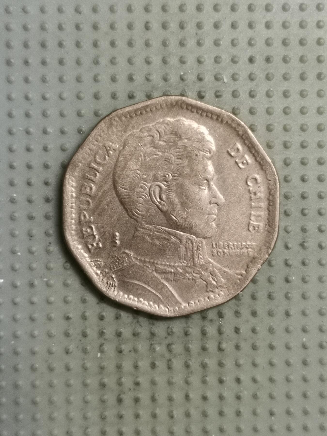 2025年第135场各国散币拍卖（总第135场） 智利1997年50比索