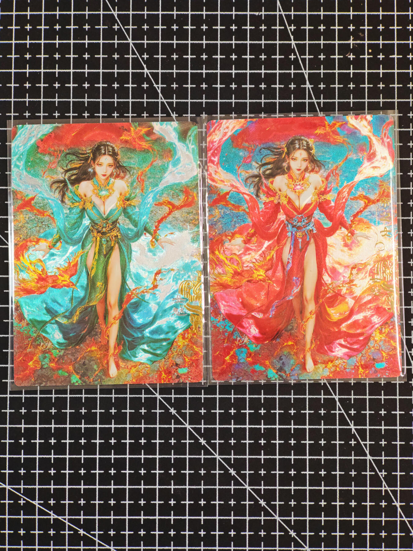 琦卡当当铺≯第24期★★各种小漏~支持寄存★★~【9点40结束】扫码加群抽[包邮券]~周二结束 奇点女魃冷烫+粗闪一2张