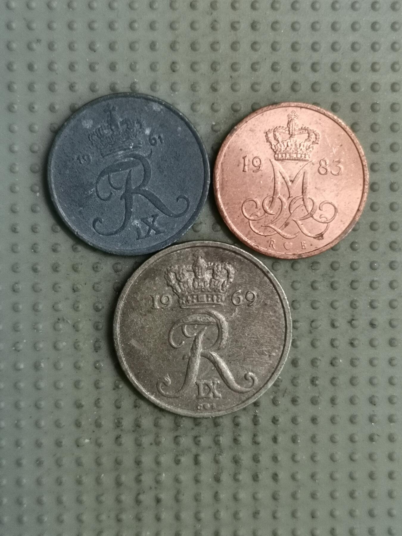 2025年第134场各国散币拍卖（总第134场） 丹麦3枚