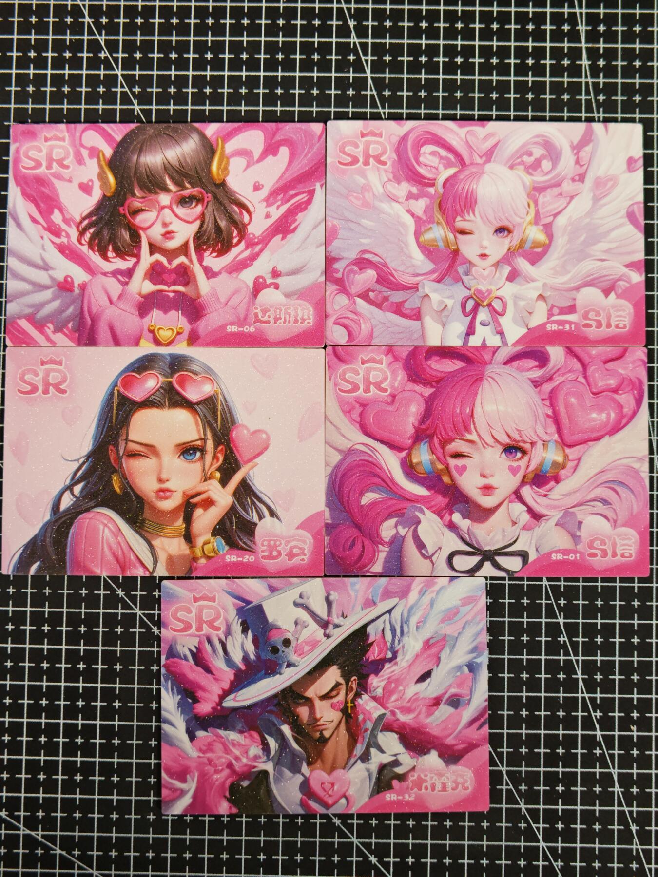 琦卡当当铺≯第24期★★各种小漏~支持寄存★★~【9点40结束】扫码加群抽[包邮券]~周二结束 远航文创-海贼王比心系列-SR-5张