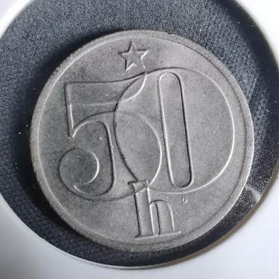 沼泽如烟--第925场 - 捷克斯洛伐克1982年50赫勒