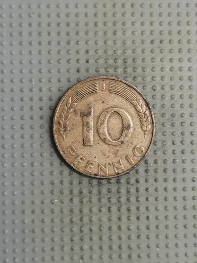 2025年第134场各国散币拍卖（总第134场） - 德国1949年10银行版芬尼