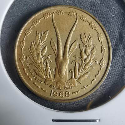 沼泽如烟--第925场 - 西非1968年5法郎