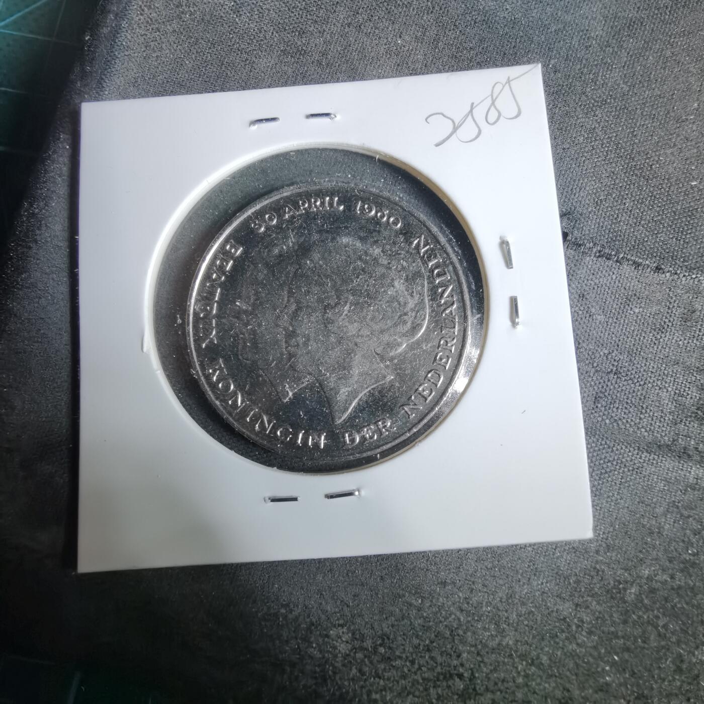 沼泽如烟--第925场 荷兰1980年2.5盾纪念币