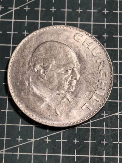 轻松集币无压力 - 英国丘吉尔1克朗