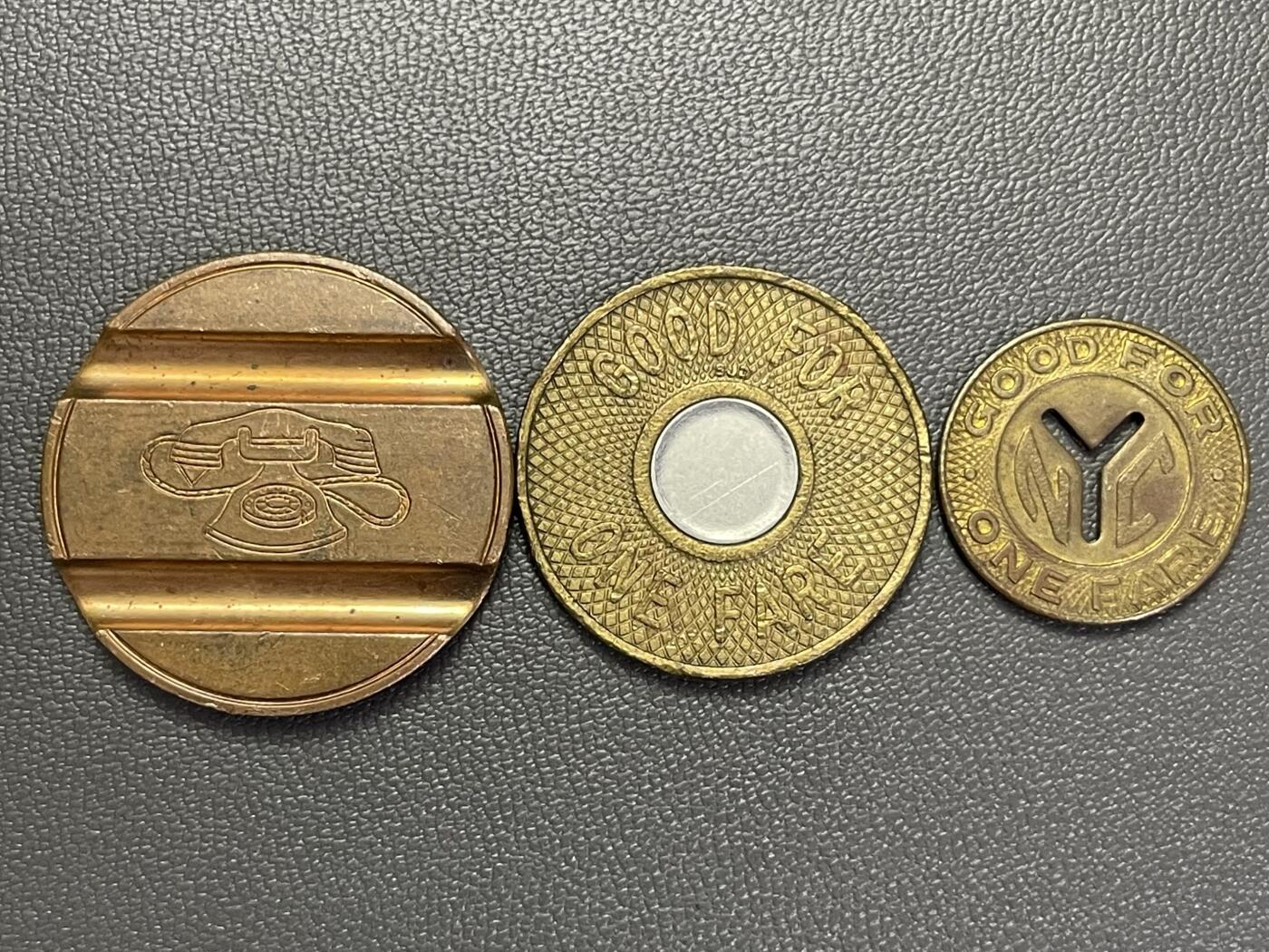 回流1208 意大利、美国代币三枚