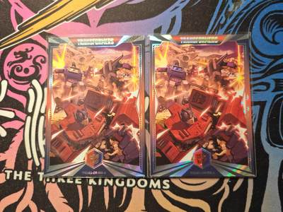 卡牌实验室开始第六次实验 - 卡游变形金刚 OR-008×2