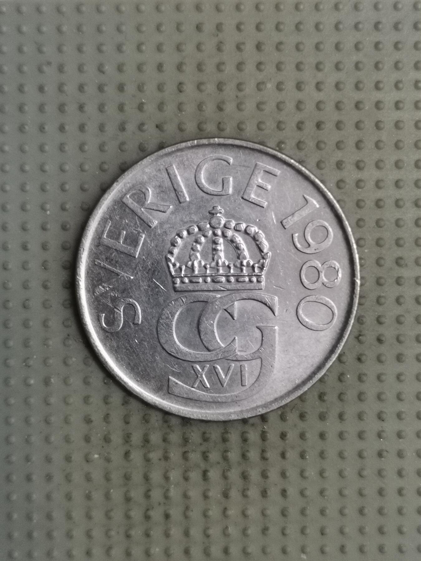 2025年第134场各国散币拍卖（总第134场） 瑞典1980年5克朗