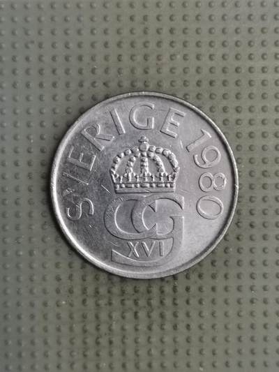 2025年第134场各国散币拍卖（总第134场） - 瑞典1980年5克朗