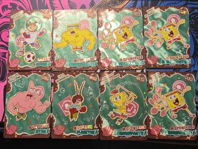 卡牌实验室开始第六次实验 - 卡游海绵宝宝SSR（棕背）×11