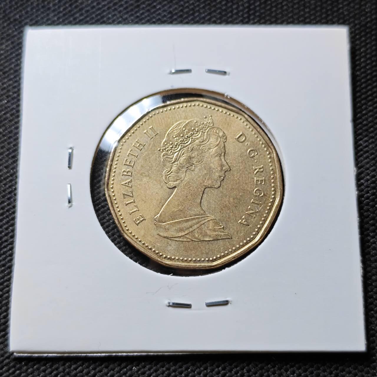 KK钱币收藏小铺 第376期  2月预留时间 周末发货  加拿大1元