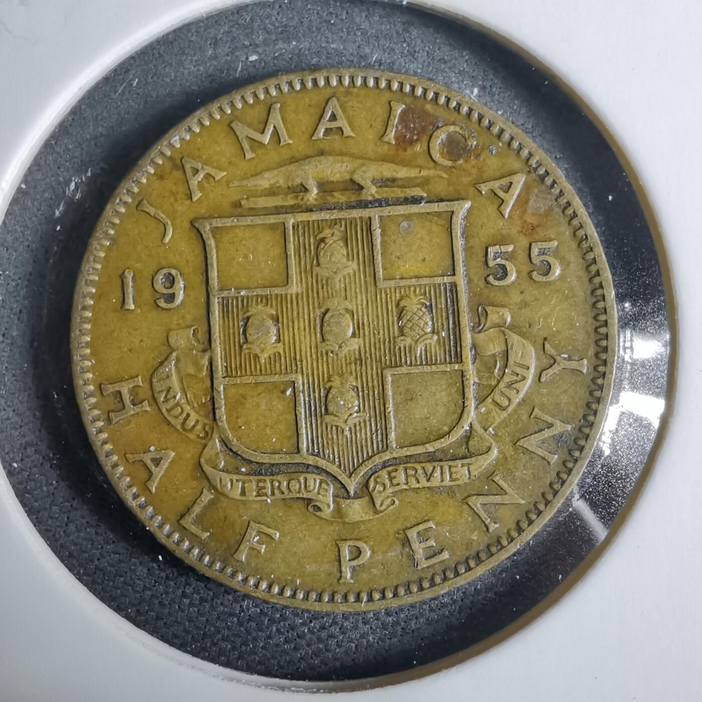 沼泽如烟--第925场 牙买加1955年半便士