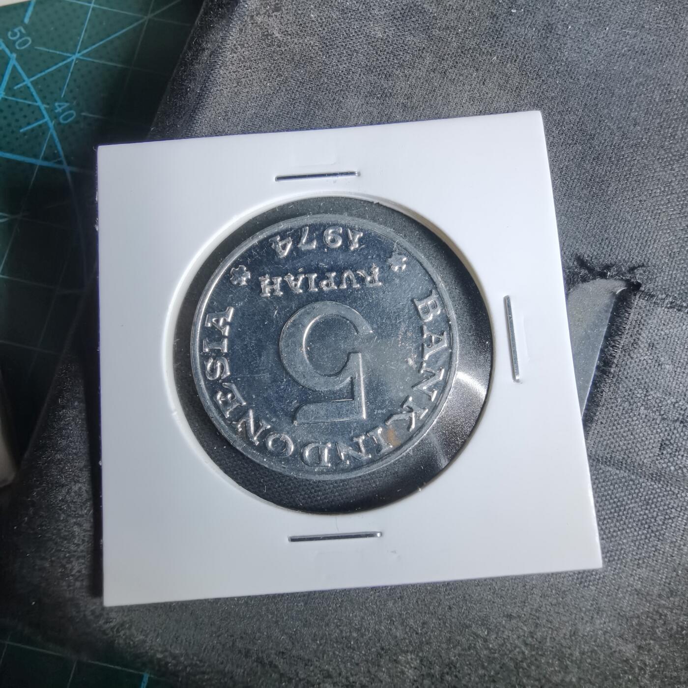 沼泽如烟--第925场 印度尼西亚1974年5卢比