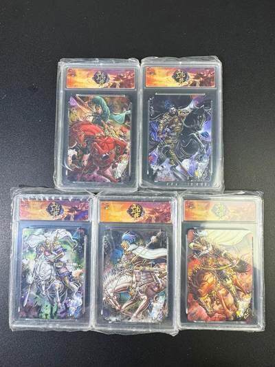 NO.17 好又多金牌大场，新店点关注不迷路！每周一站式配齐，方便凑单！（周6晚8点截拍，卖家送拍0抽成！） - 趣卡社 五虎上将一套 金边普卡 官方卡砖