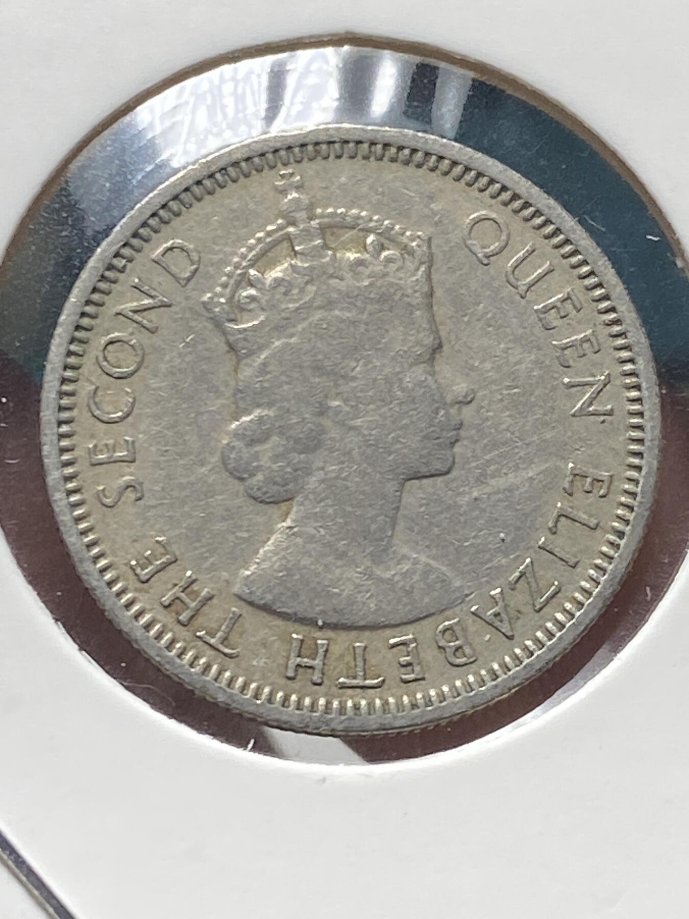 2025年第一百三十四场(总第一百六十场）外国好品纸夹散币场(免佣金) 斐济🇫🇯1953年6便士(伊丽莎白二世加冕年，第一版首发年)