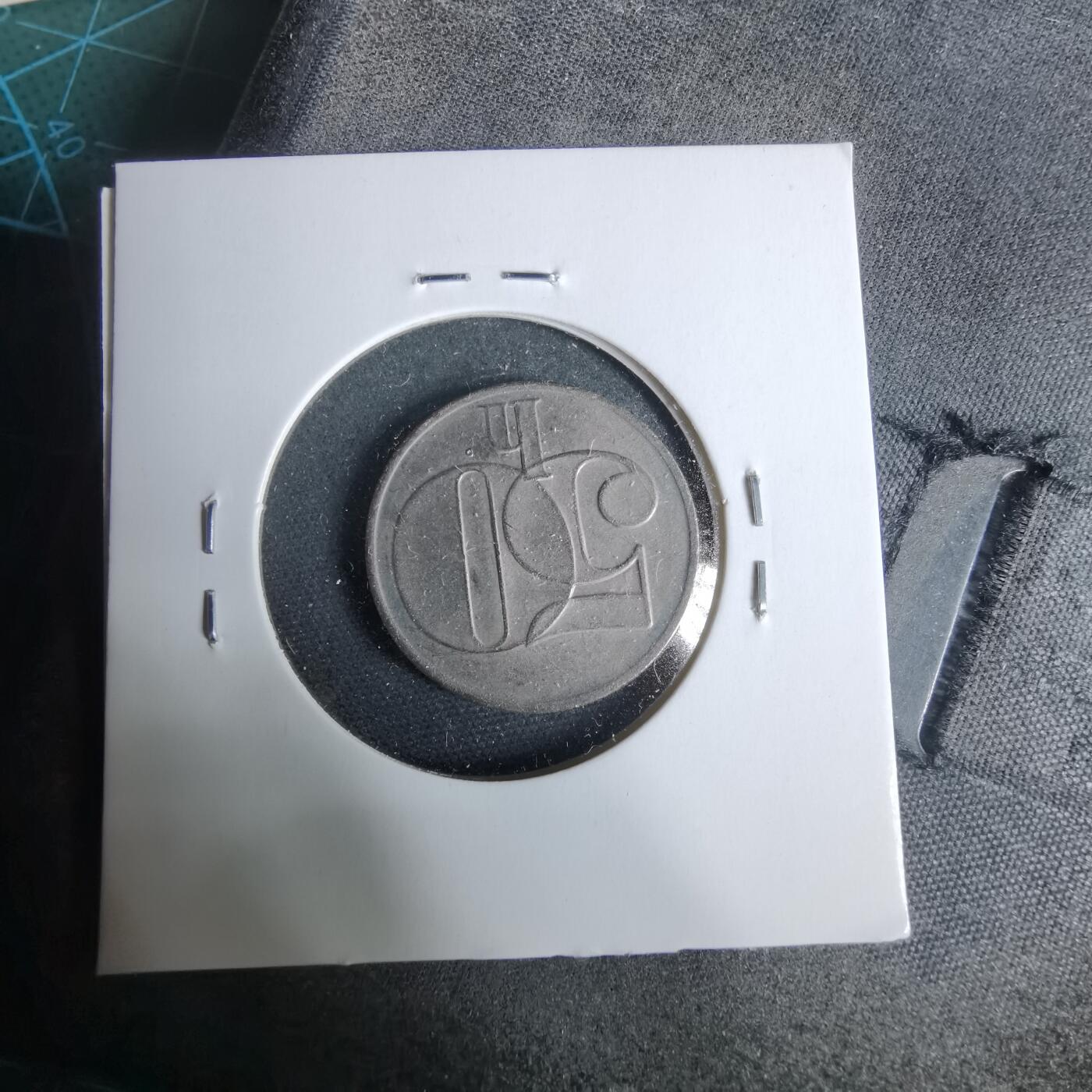 沼泽如烟--第925场 捷克斯洛伐克1991年50赫勒