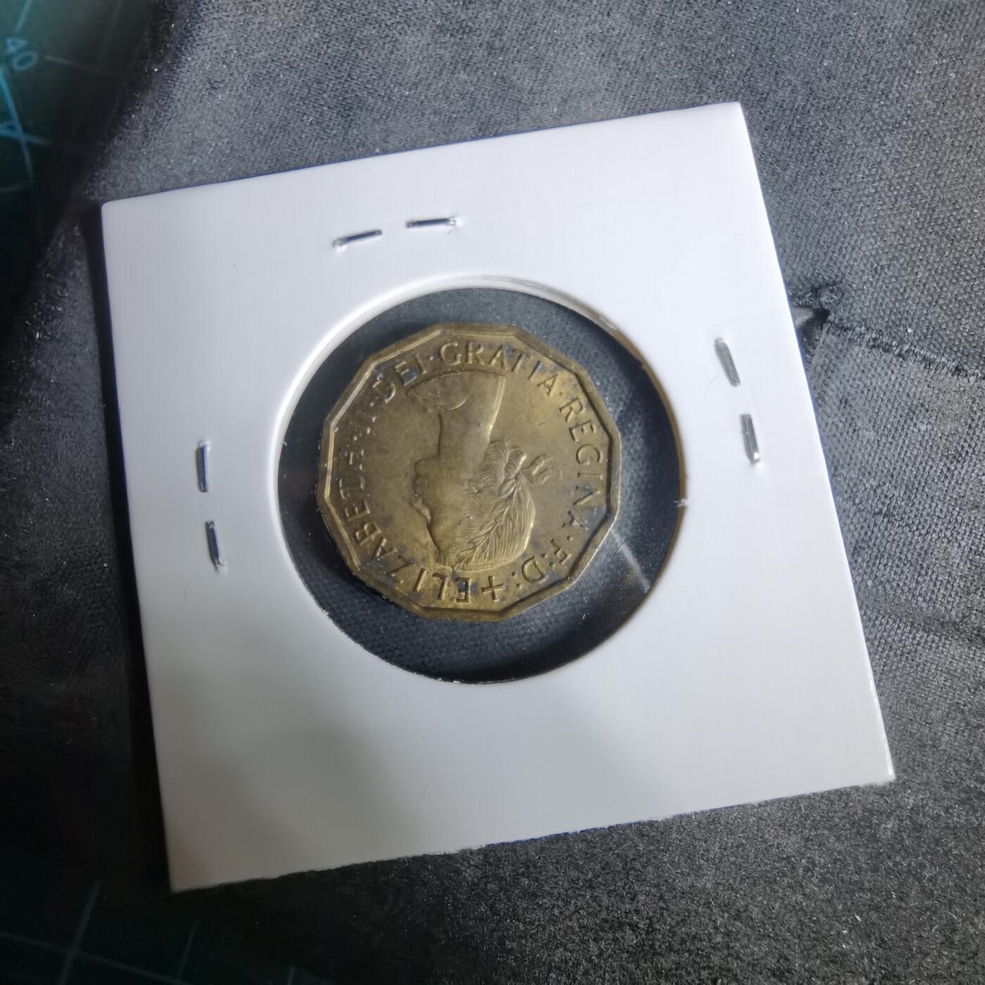 沼泽如烟--第925场 英国1962年3便士