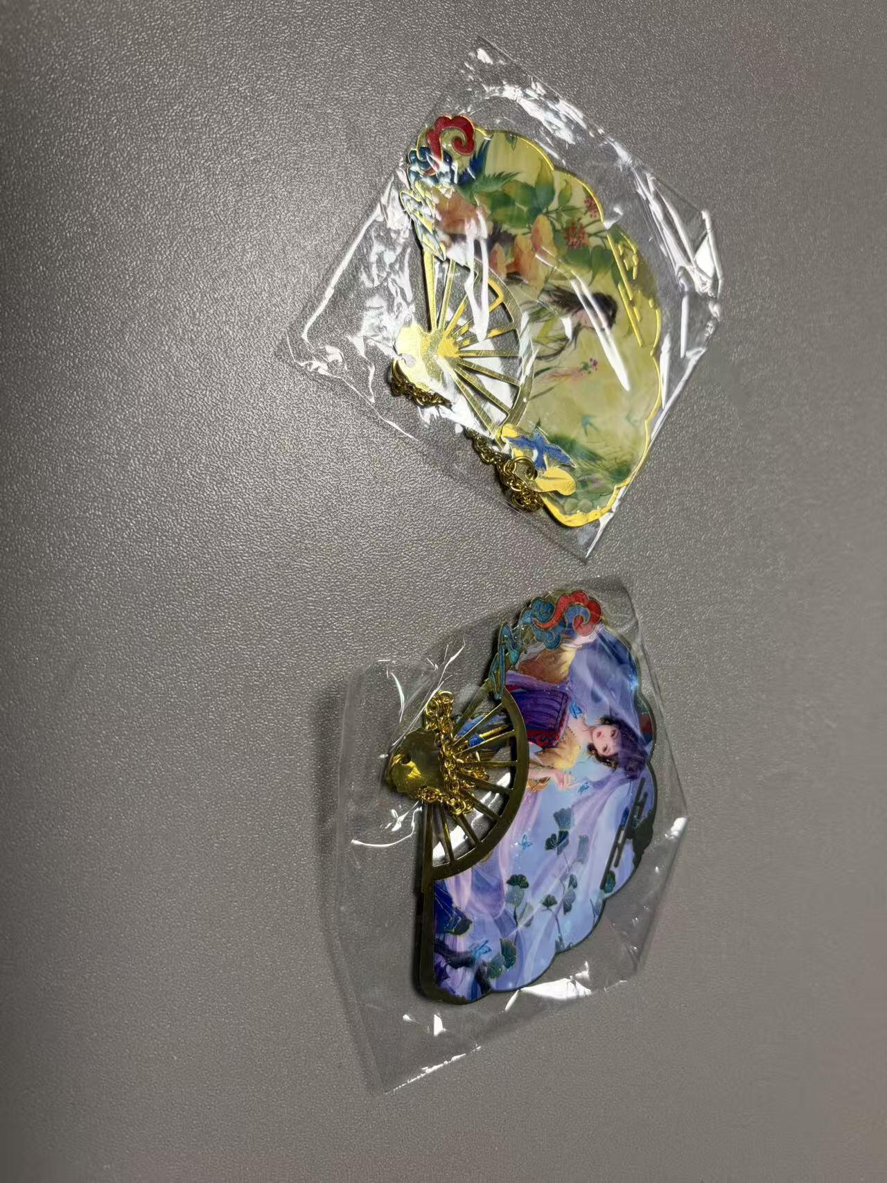 秋萤阁第36期 (12月10日周三晚上21点截拍，欢迎竞拍)  趣卡社万物有灵 书签一对