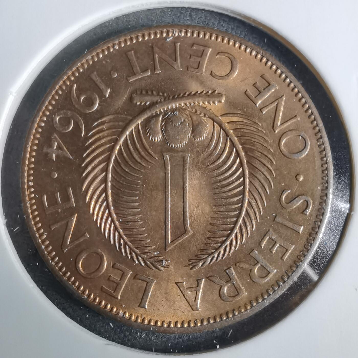 沼泽如烟--第925场 塞拉利昂1964年一分