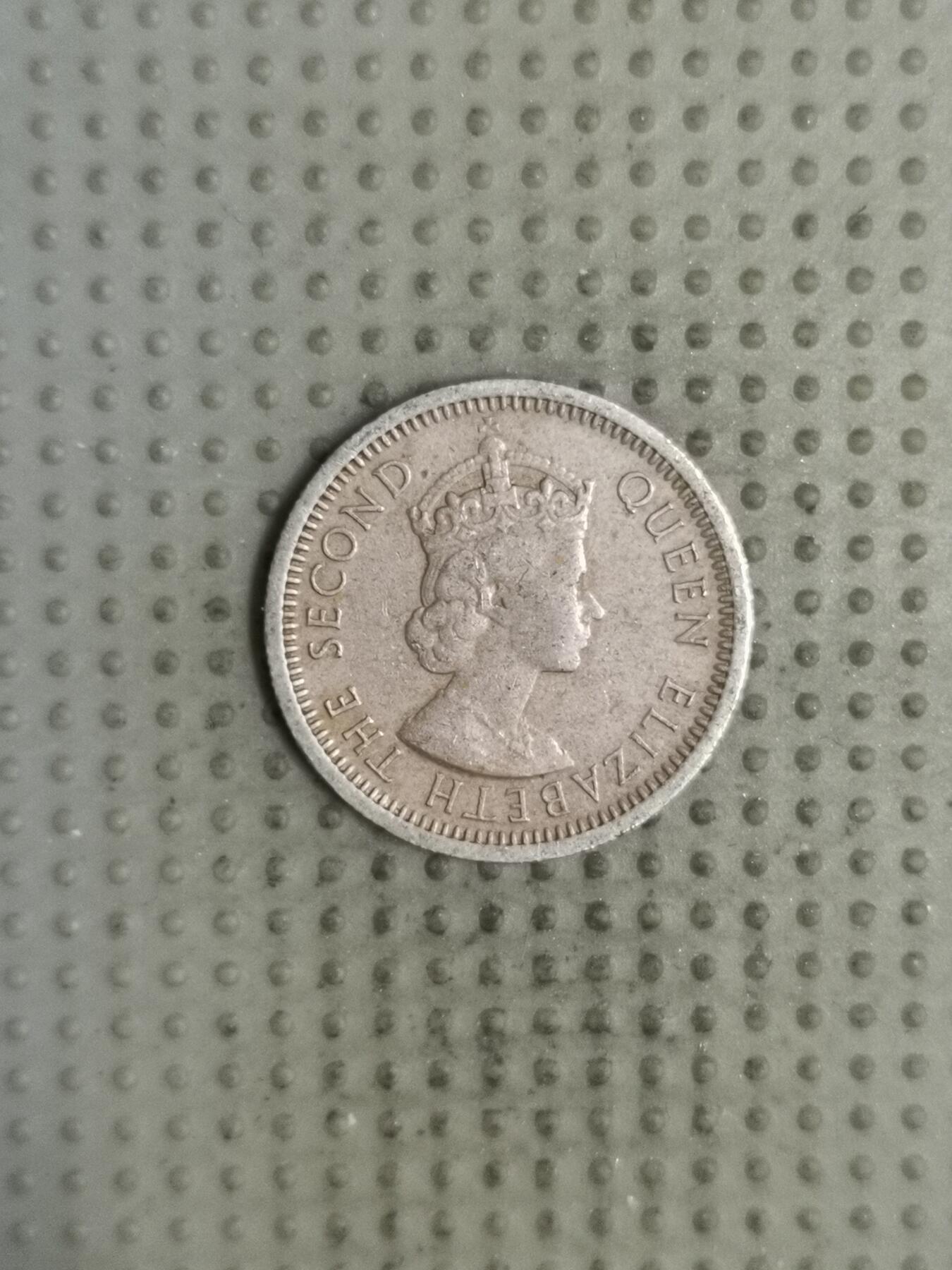 2025年第135场各国散币拍卖（总第135场） 东加勒比1955年10分