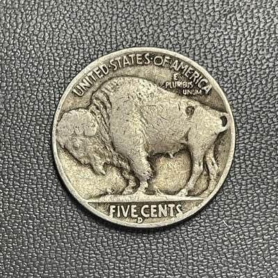 回流1208 - 美国1936年印第安人头像/野牛5美分 也被称为“水牛镍币”