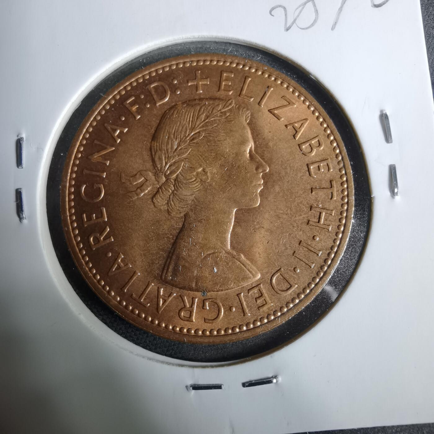 沼泽如烟--第925场 英国1967年1便士