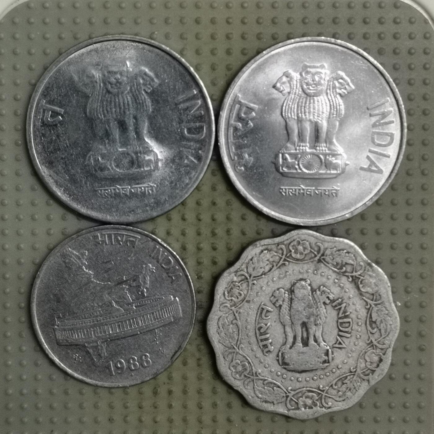 2025年第135场各国散币拍卖（总第135场） 印度4枚