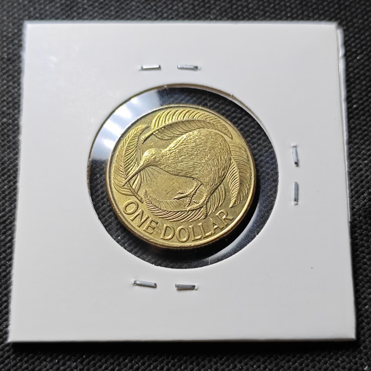 KK钱币收藏小铺 第376期  2月预留时间 周末发货  新西兰1元