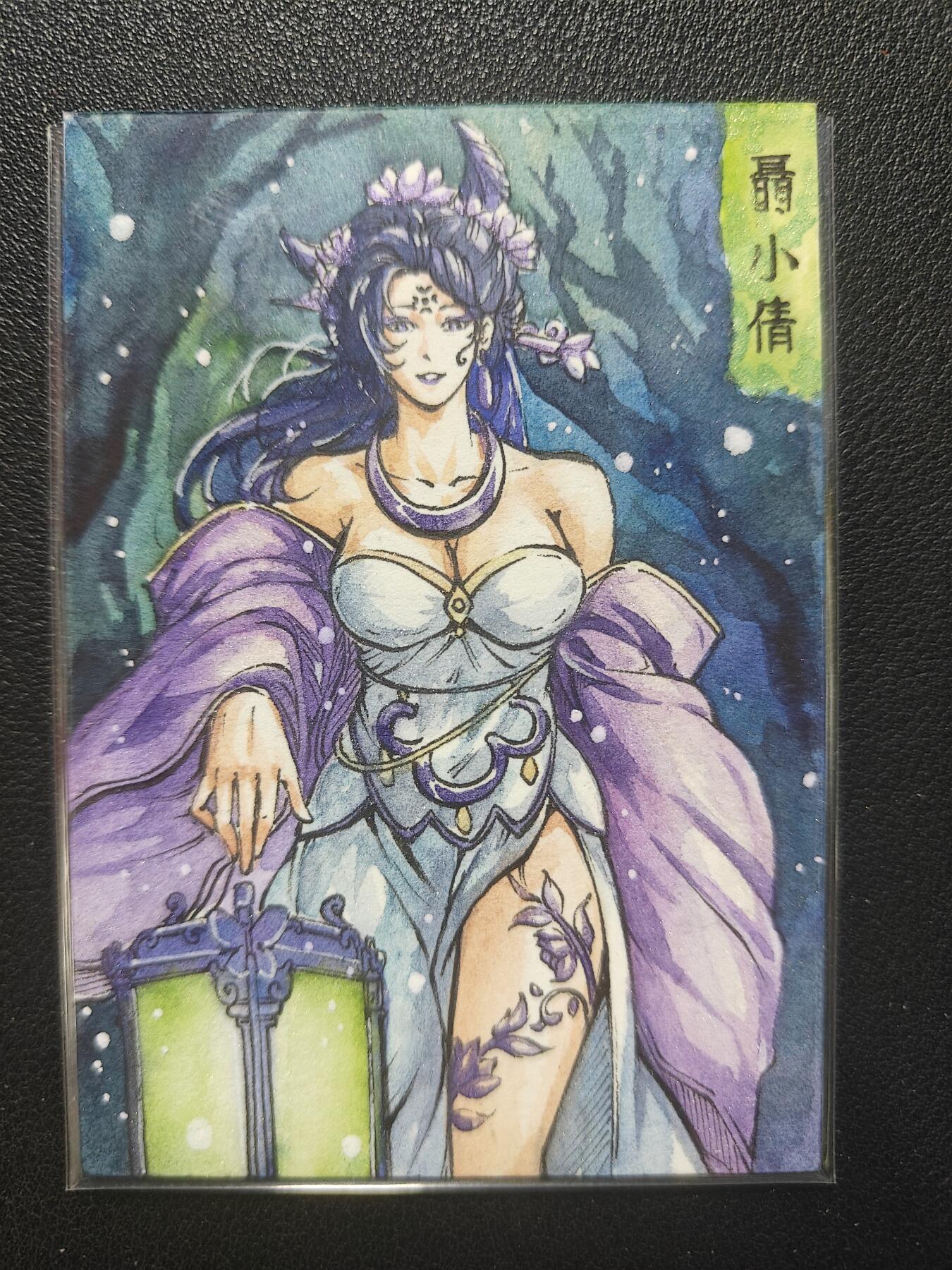 天玑星卡拍第148期《12.11周四截拍》持续收拍收评中 满赠卡需备注 【手绘卡】Rubick 倩女幽魂 聂小倩 手绘卡