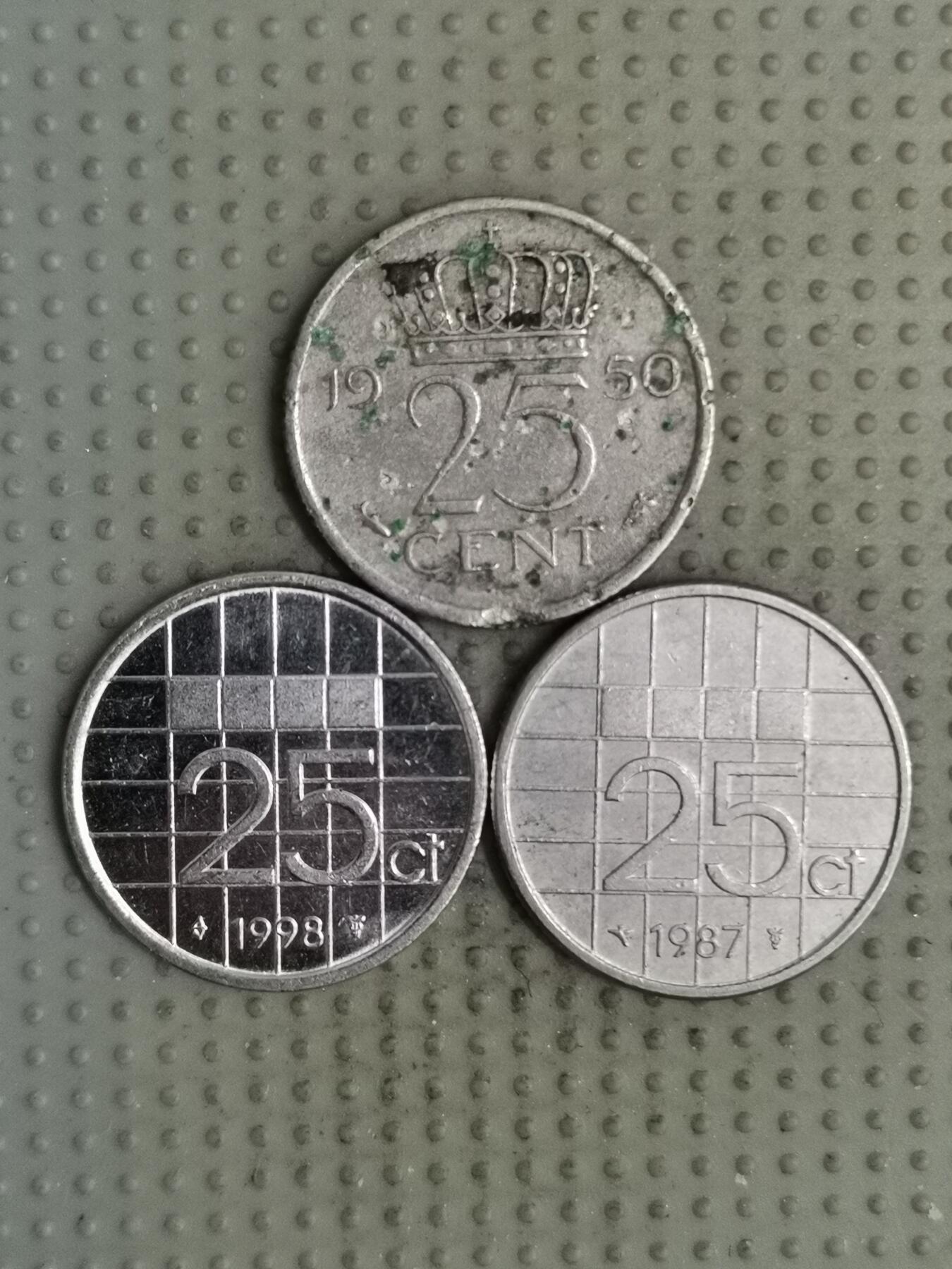 2025年第134场各国散币拍卖（总第134场） 荷兰25分3枚