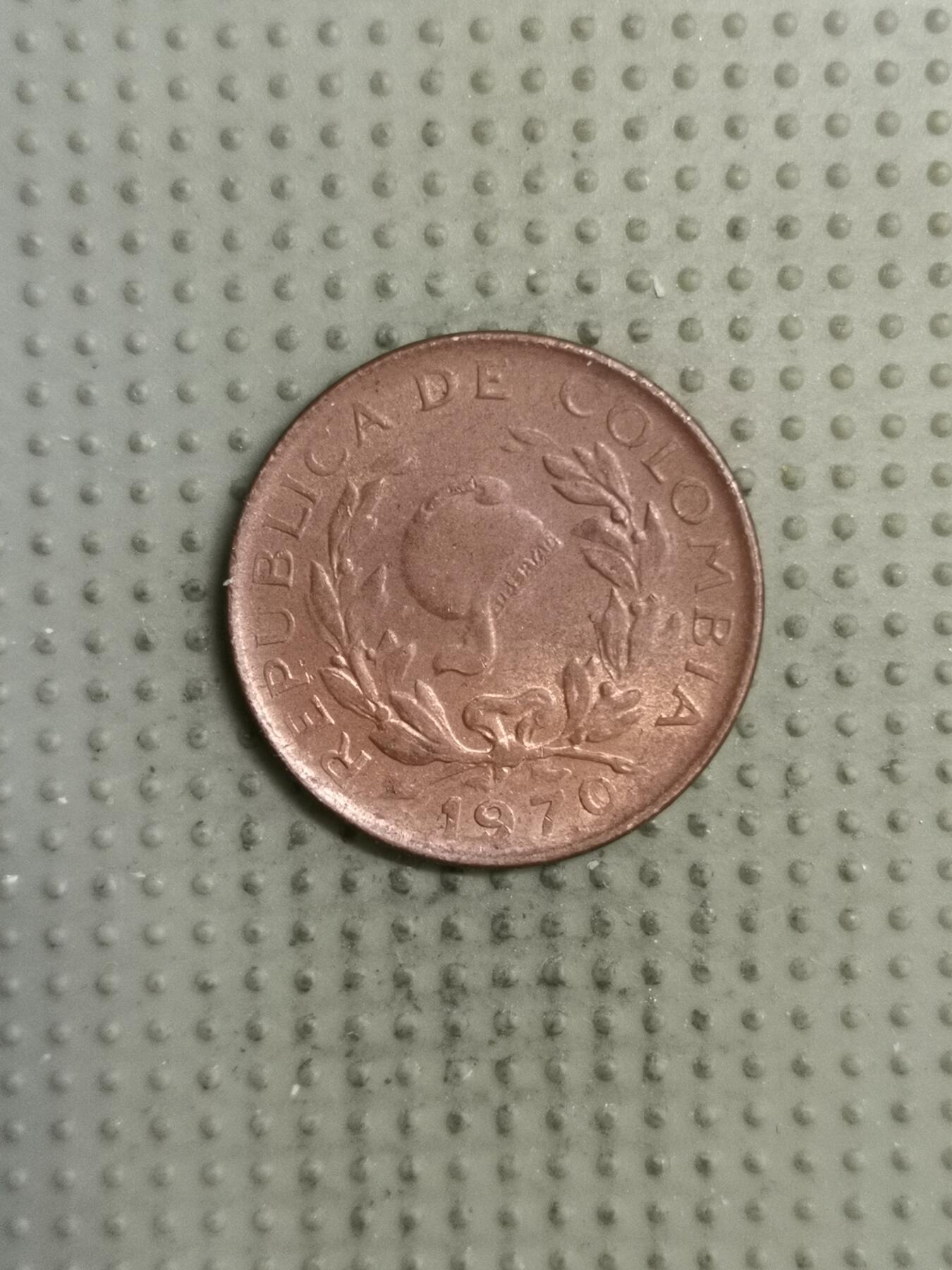 2025年第135场各国散币拍卖（总第135场） 哥伦比亚1970年5分