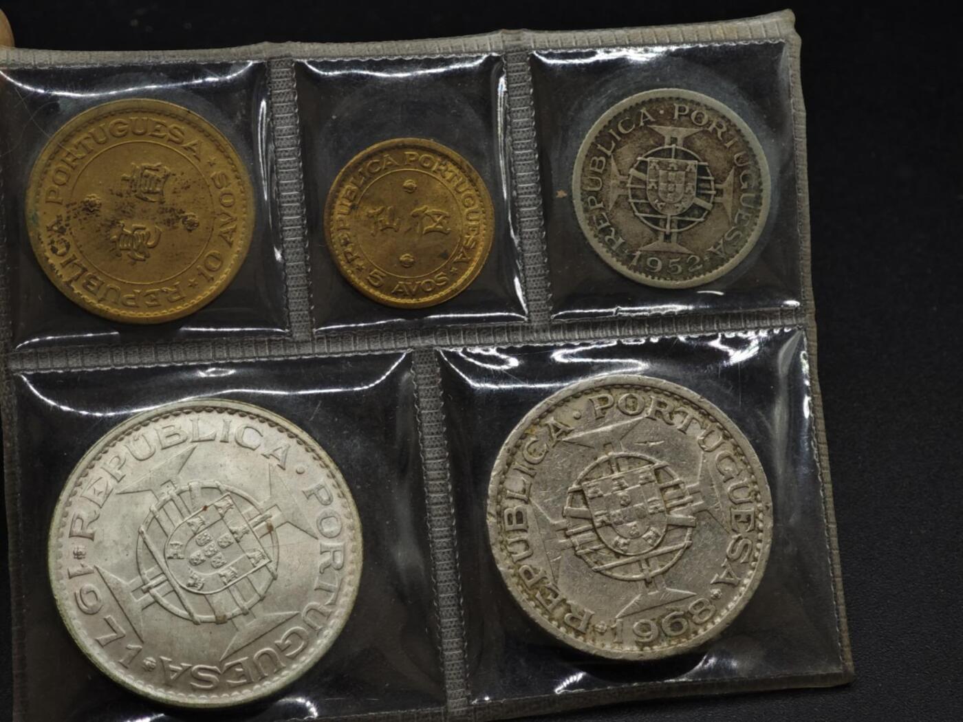 【淘币小摊】实时拍第八百二十二拍   银币套币场   满百包邮可预留二周 每周一统一发货   澳门套币含1971年伍圆银币