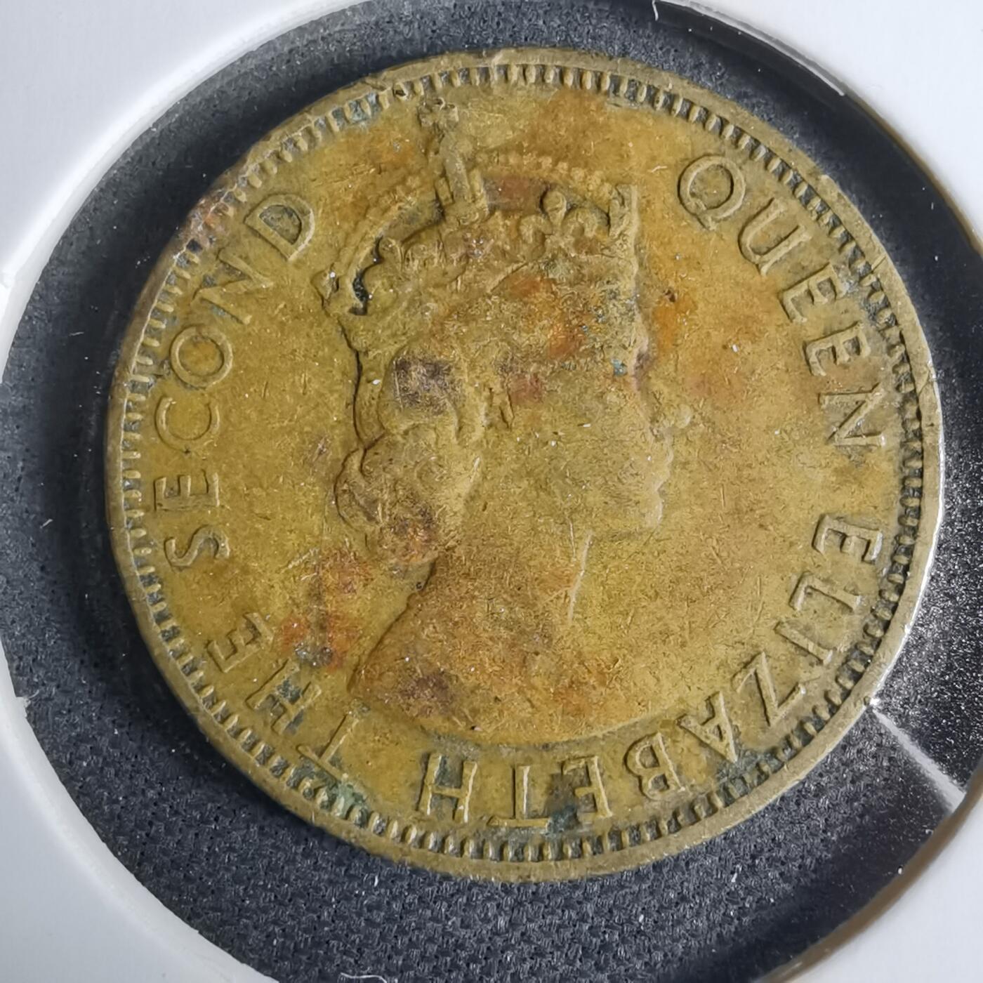 沼泽如烟--第925场 牙买加1963年半便士