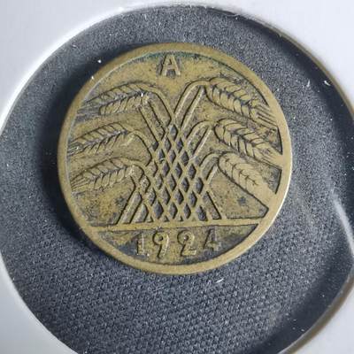 沼泽如烟--第925场 - 德国1924年5芬尼