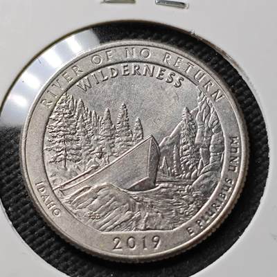 KK钱币收藏小铺 第376期  2月预留时间 周末发货 -  美国25分纪念币 好品