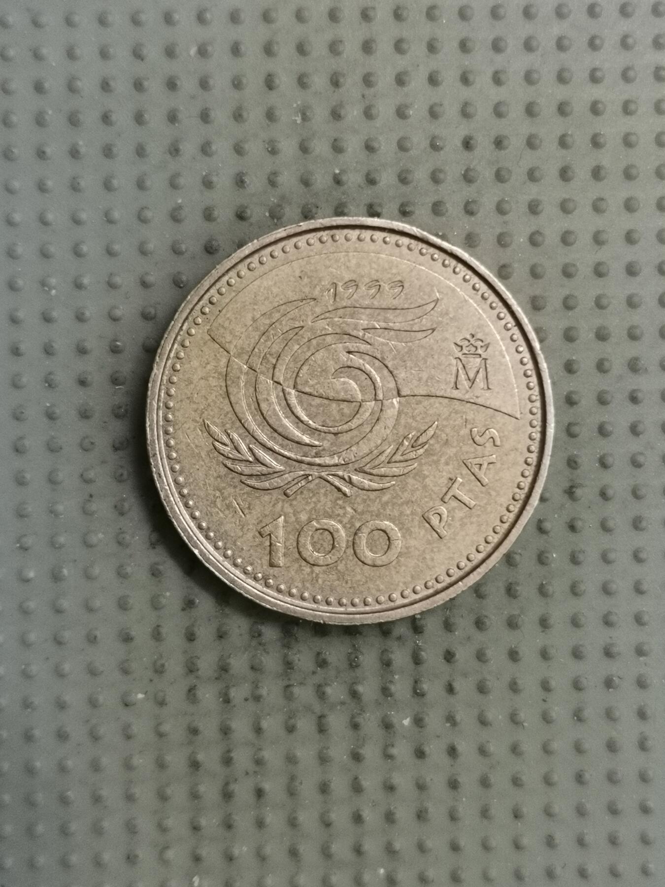 2025年第134场各国散币拍卖（总第134场） 西班牙1999年100比塞塔