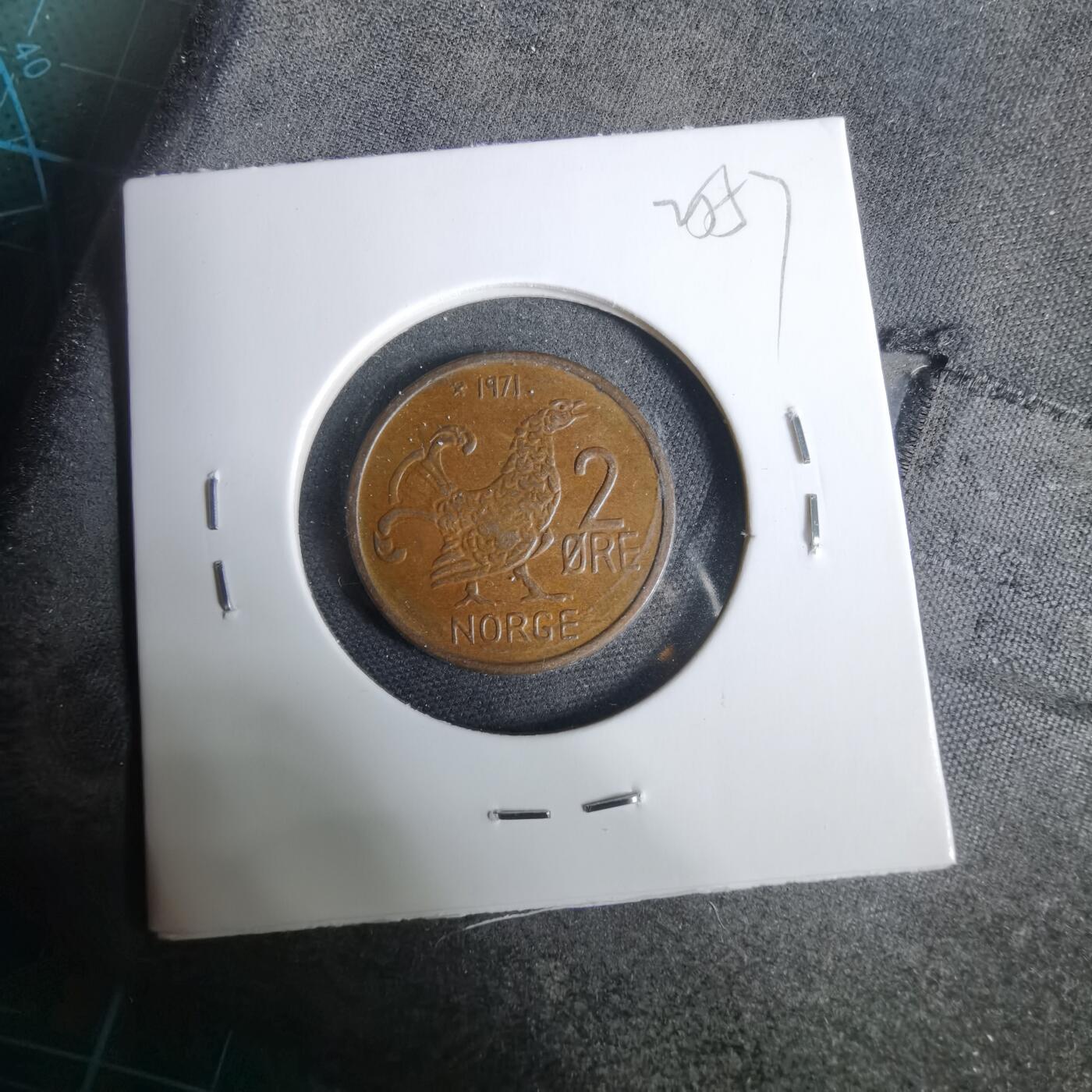 沼泽如烟--第925场 挪威1971年2欧尔