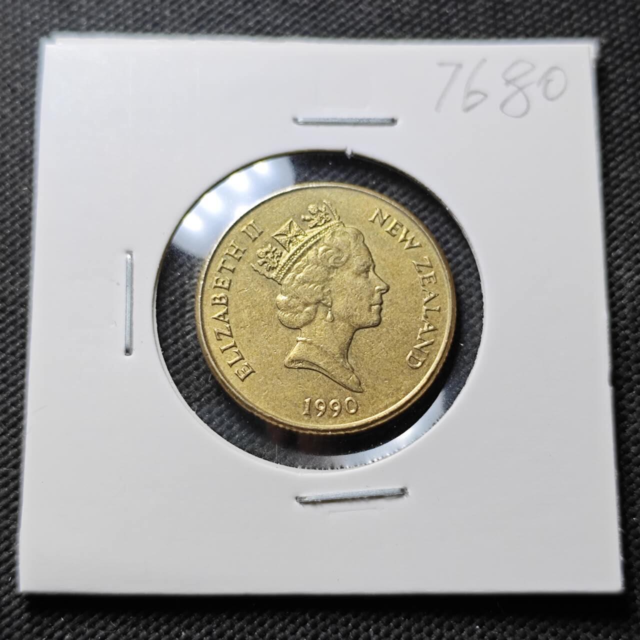 KK钱币收藏小铺 第376期  2月预留时间 周末发货  新西兰1元