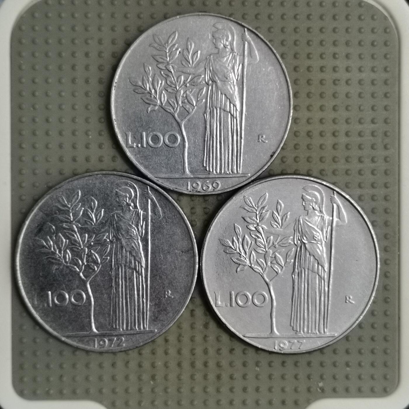 2025年第134场各国散币拍卖（总第134场） 意大利100里拉3枚