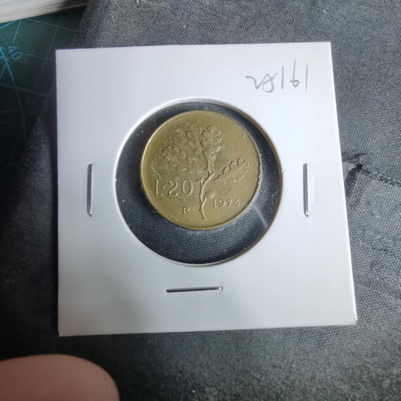 沼泽如烟--第925场 意大利1974年20里拉