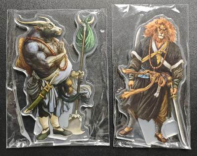 天玑星卡拍第147期《12.8周一截拍》持续收拍收评中 满赠卡需备注 - 独行正明 动物水浒 亚克力立牌 两个