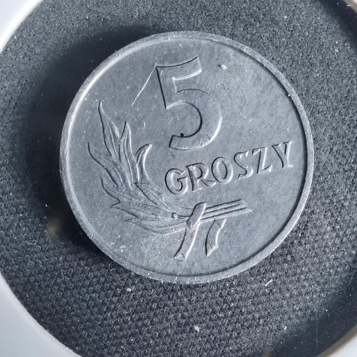 沼泽如烟--第925场 波兰1971年5格罗申