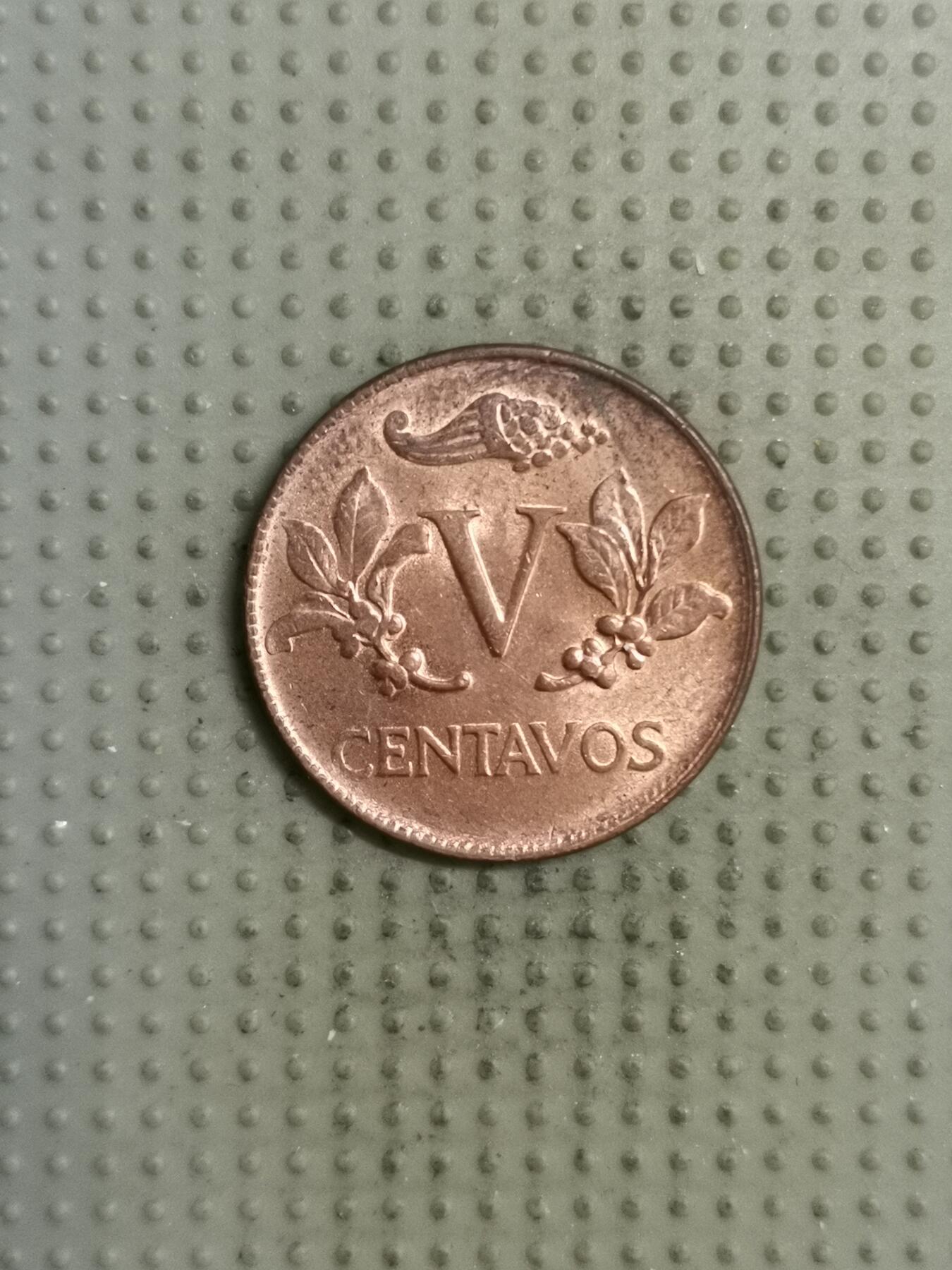 2025年第135场各国散币拍卖（总第135场） 哥伦比亚1970年5分