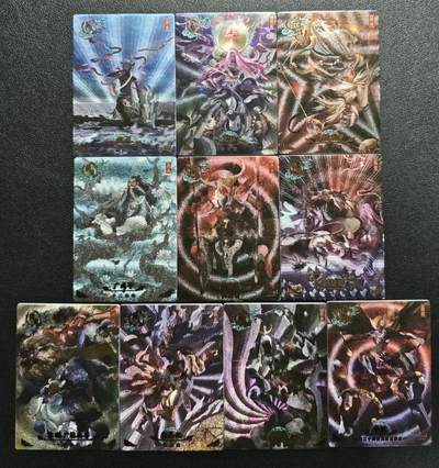 天玑星卡拍第147期《12.8周一截拍》持续收拍收评中 满赠卡需备注 - 卡动 封神 画师段磊（午夜猴子）粗闪 十张