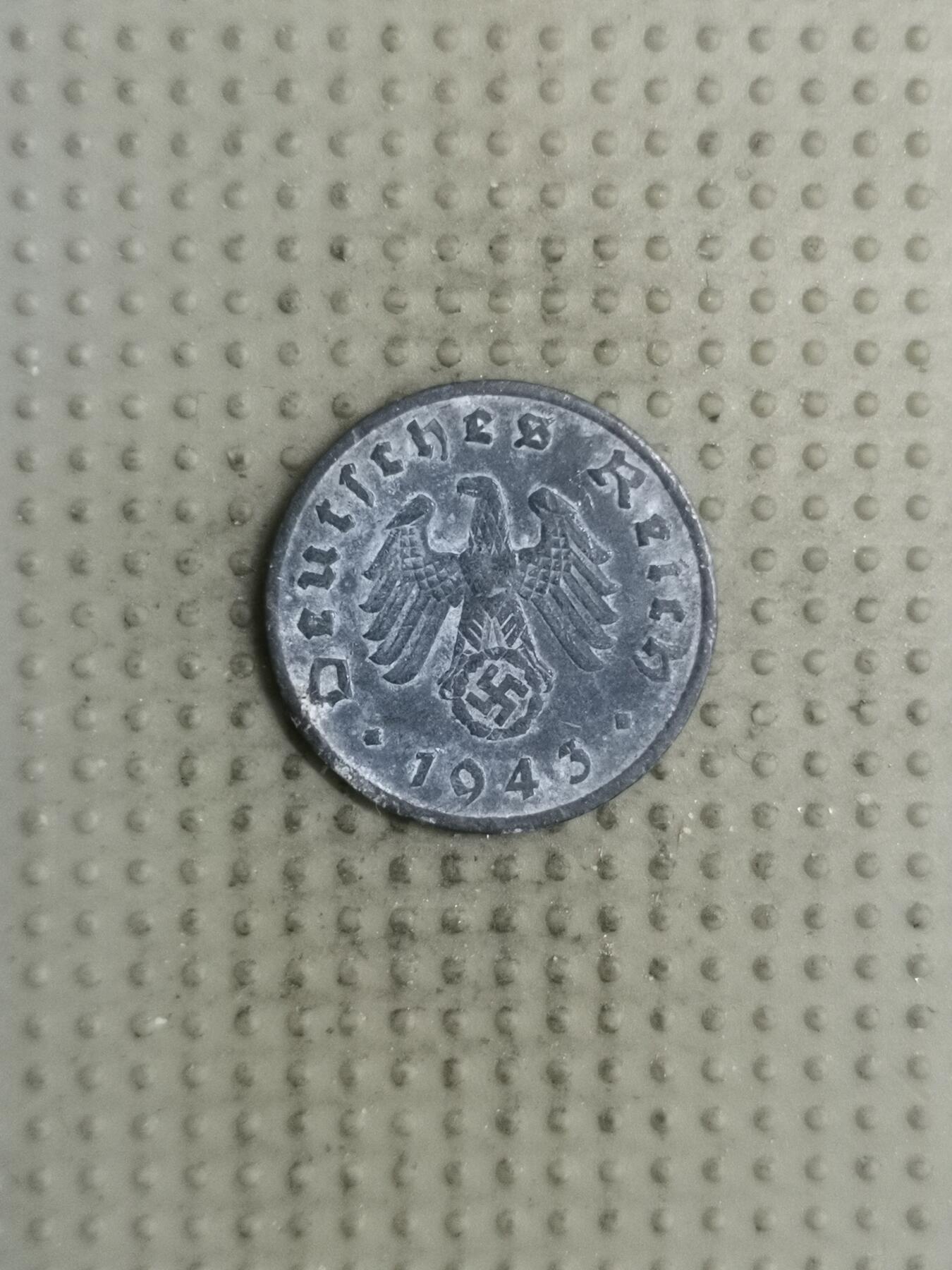 2025年第134场各国散币拍卖（总第134场） 德国1943年1芬尼