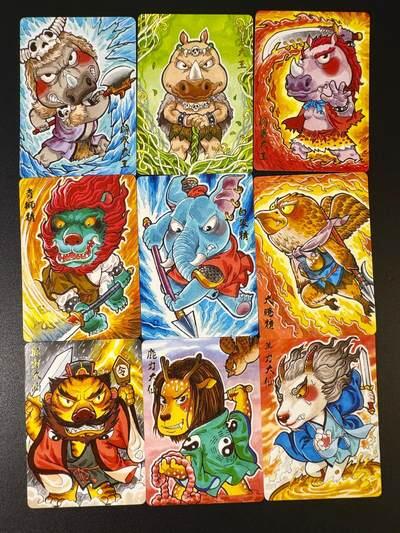 NO.17 好又多金牌大场，新店点关注不迷路！每周一站式配齐，方便凑单！（周6晚8点截拍，卖家送拍0抽成！） 超吉梦 叶家宝 西游妖怪组合 普卡9张一套